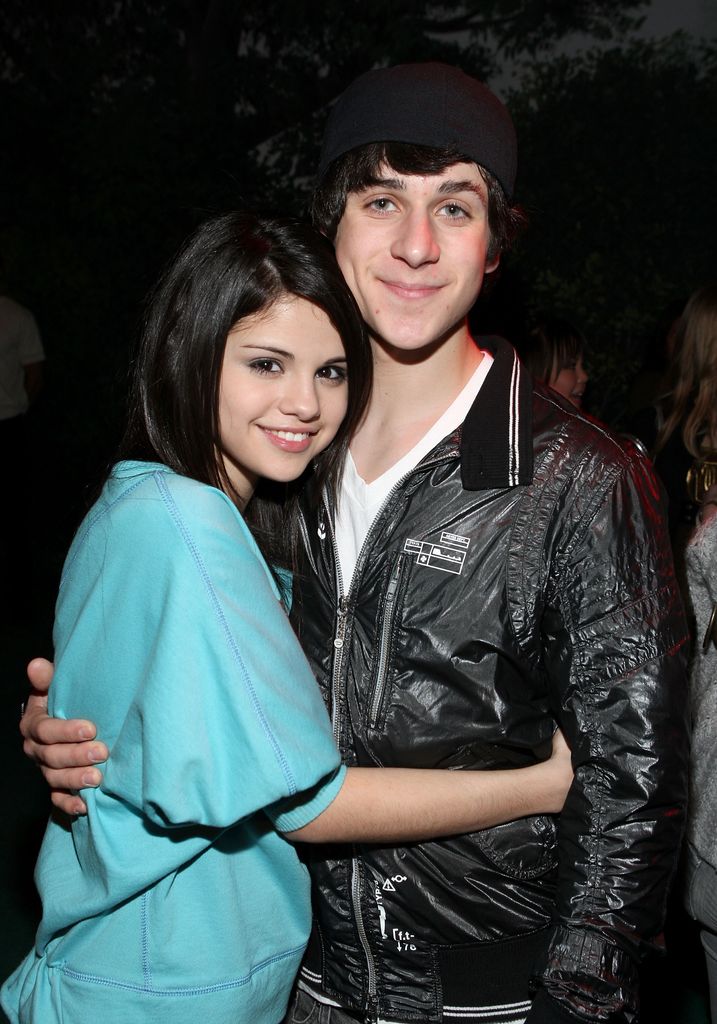 Selena Gomez and David Henrie 