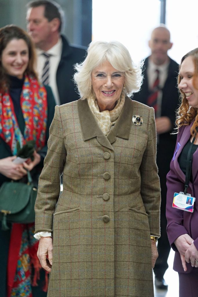 Queen Camilla has given an update on King Charles' health following news of his prostate surgery