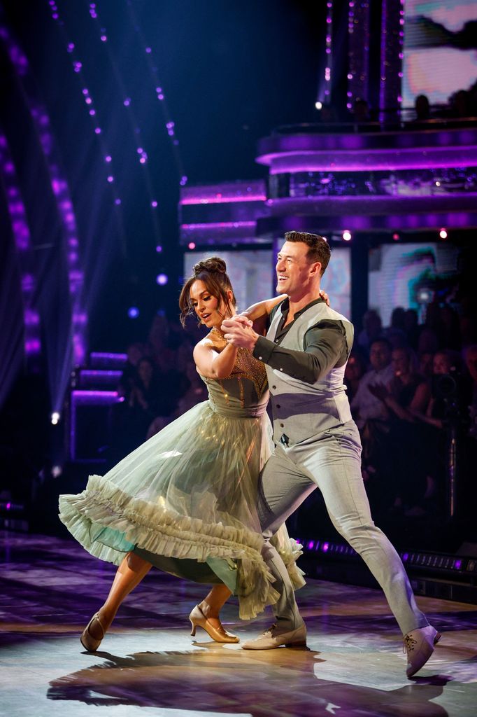 Vicky Pattison & Kai Widdrington on Strictly 