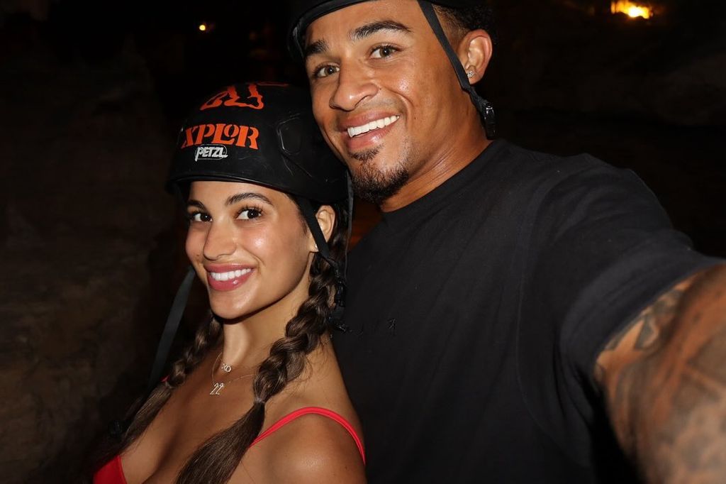 Trent and Gabby on a trip to Mexico