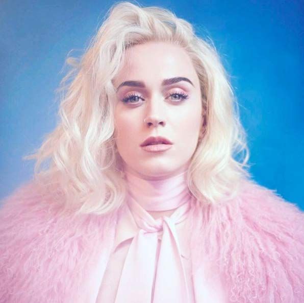Katy Perry blonde hair