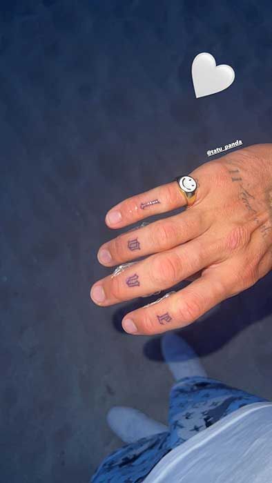 romeo beckham tattoo