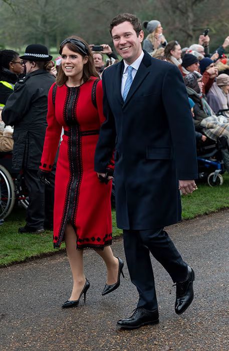Newlyweds Princess Eugenie and Jack Brooksbanks first Christmas at Sandringham in 2018