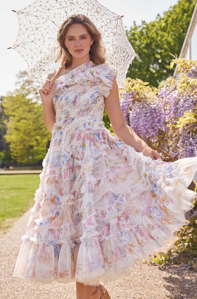 Needle & Thread Floral Bridesmaid dress