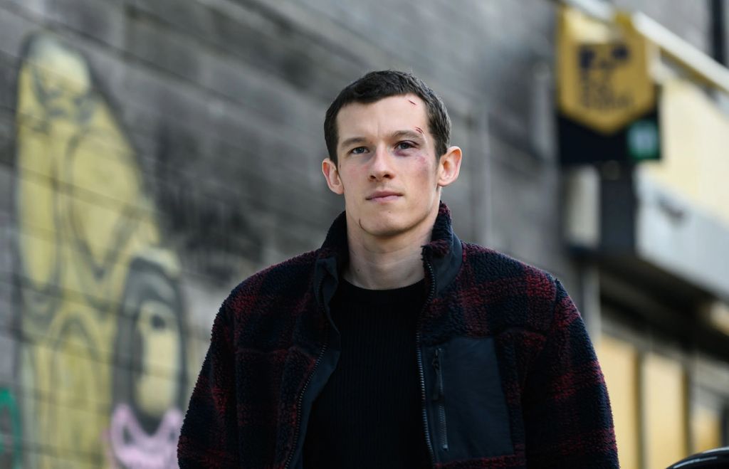 Callum Turner in The Capture on BBC One