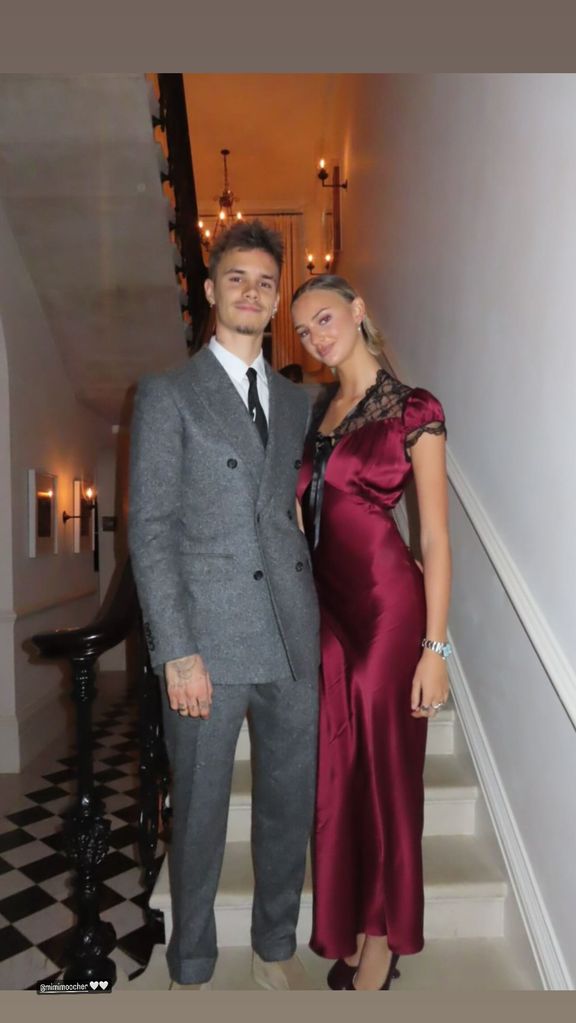 Romeo and Mia celebrated New Year's Eve at the Beckhams' 