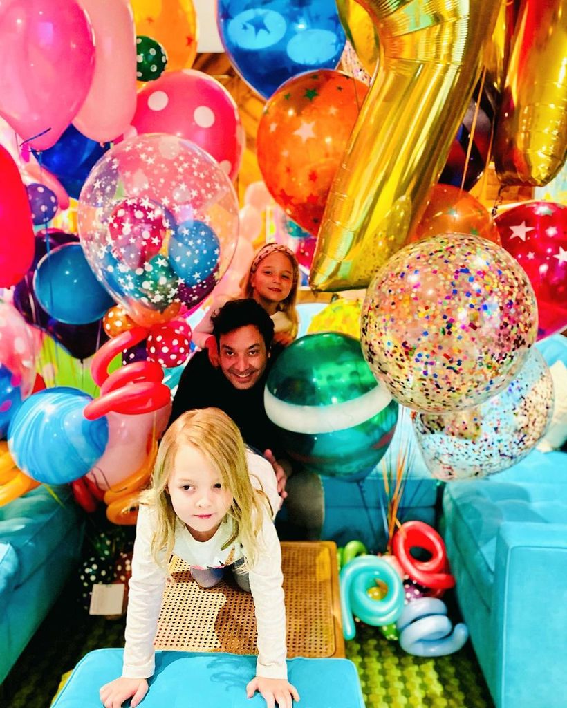 Jimmy celebrating his daughter's birthday
