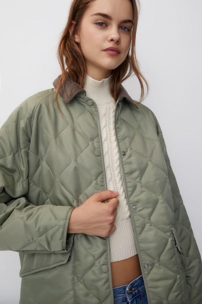 Pull & Bear quilted jacket