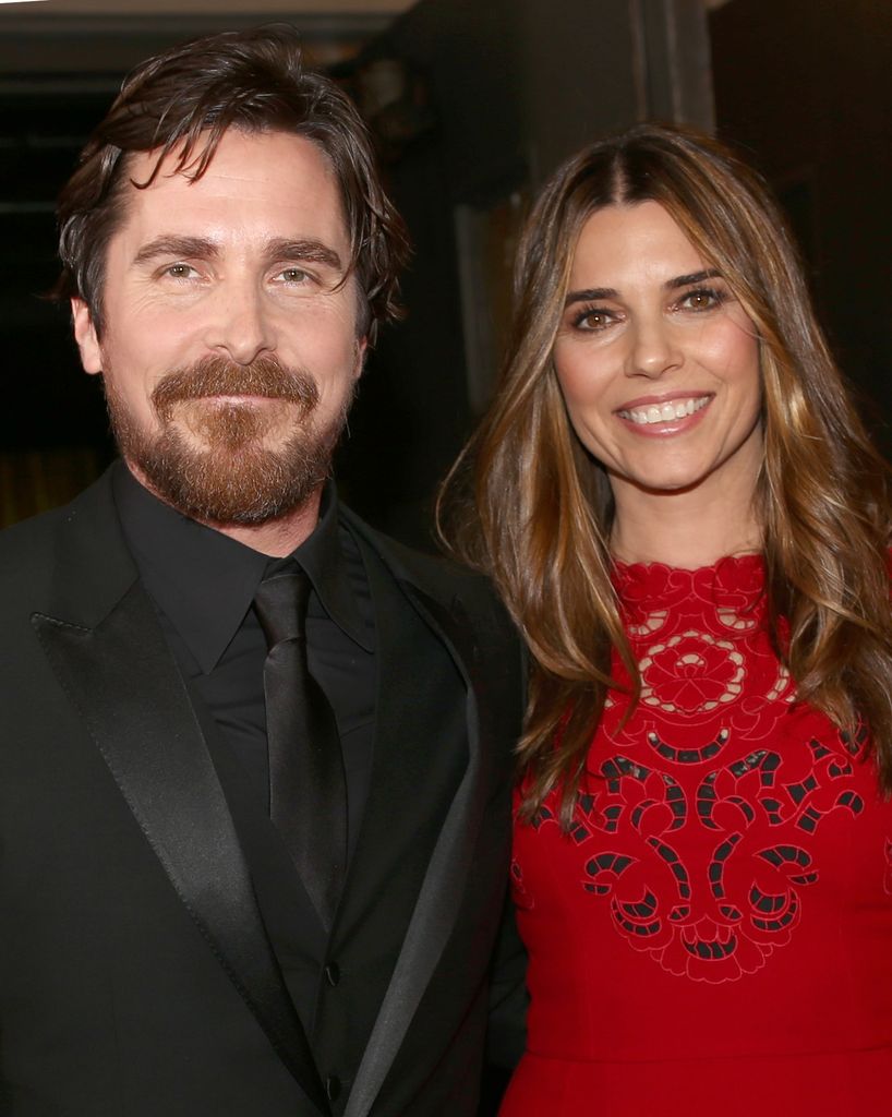 Christian Bale and Sibi Bale attend The 22nd Annual Screen Actors Guild Awards at The Shrine Auditorium on January 30, 2016 in Los Angeles, California 