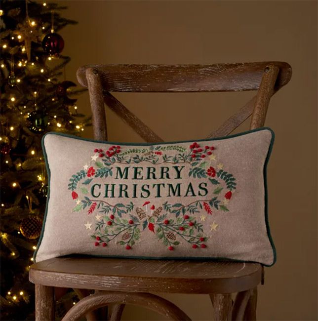 Dunelm Christmas cushion