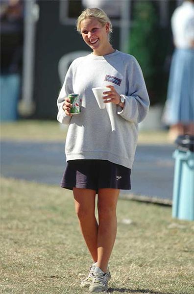 zara tindall as teenager