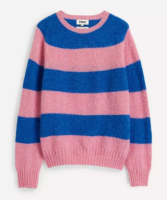 best mens knitwear ymc pink