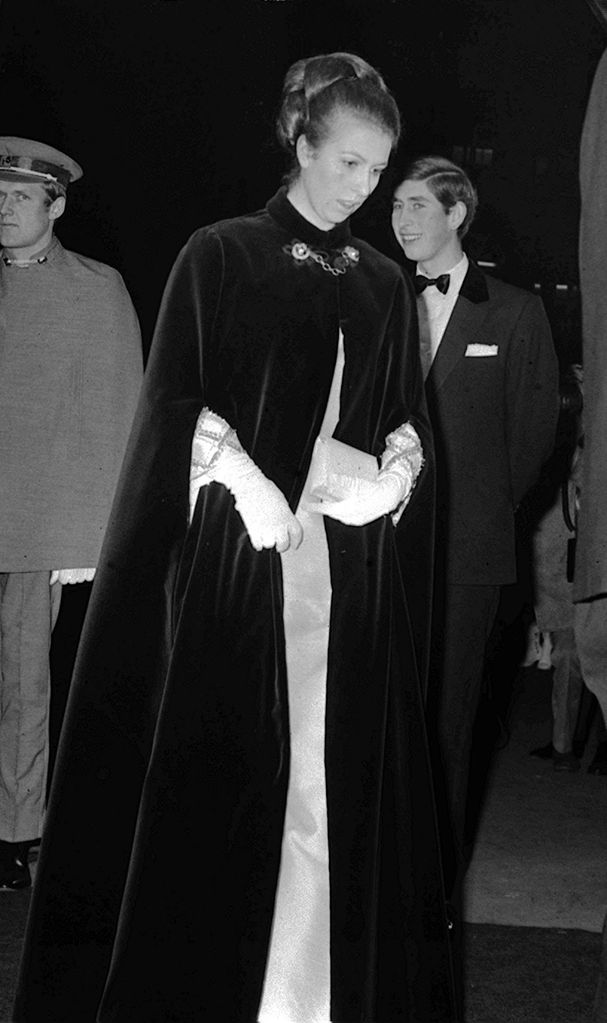 The Princess Royal previously wore a similar coat to attend the Royal World Charity Premiere of "Chitty Chitty Bang Bang"