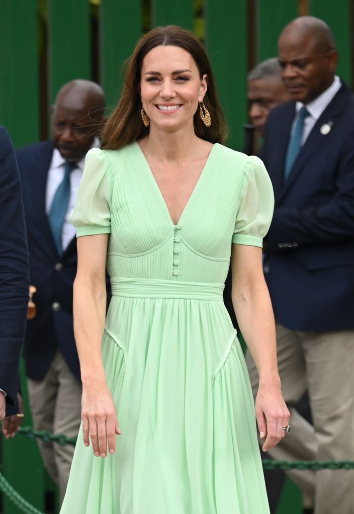 Kate Middleton mint green dress
