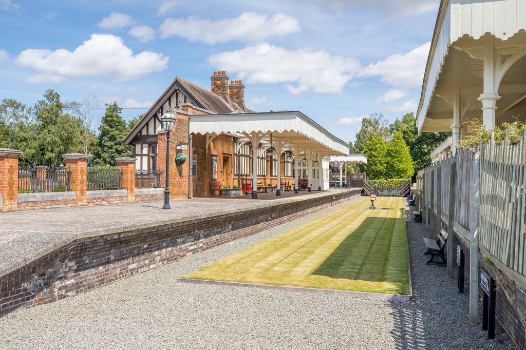 L'ancienne gare royale de Wolferton dans l'ouest du Norfolk est maintenant un musée