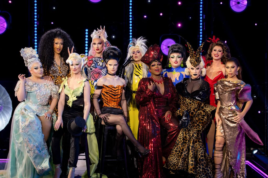The cast of RuPaul's Drag Race UK vs the World series 2