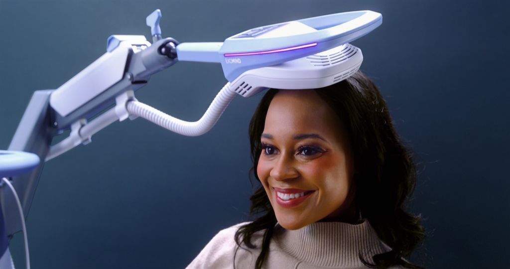 Woman having Exomind treatment