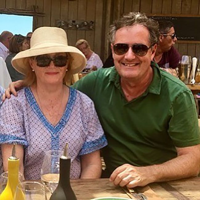 piers morgan with mother