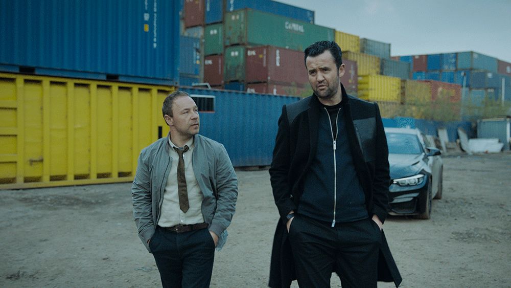 Stephen Graham and Danny Mays in Code 404 