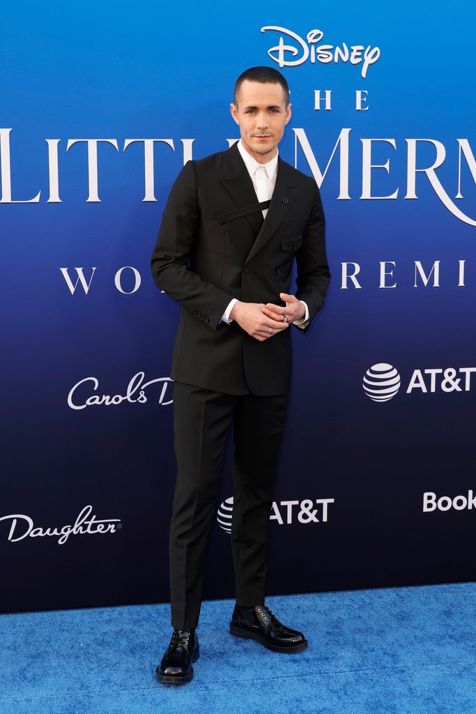 Jonah Hauer-King attends the world premiere of Disney's The Little Mermaid
