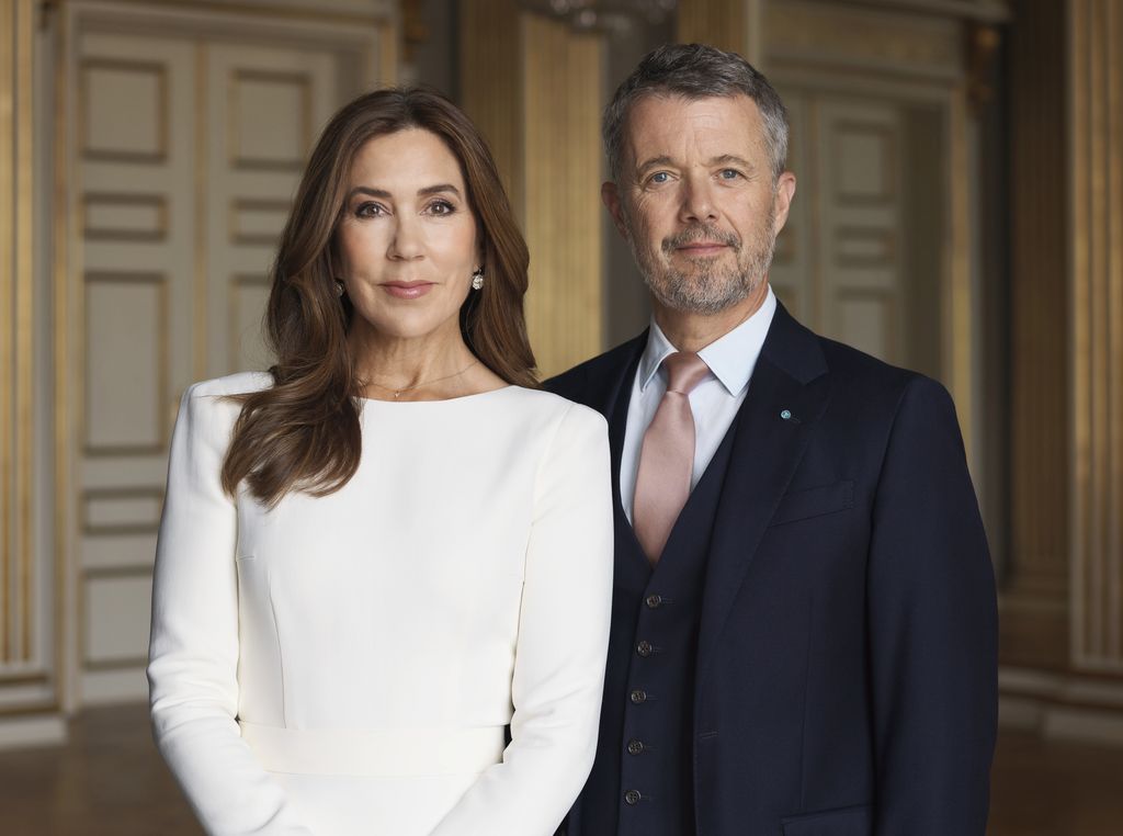 Frederik and Mary's civilian portrait