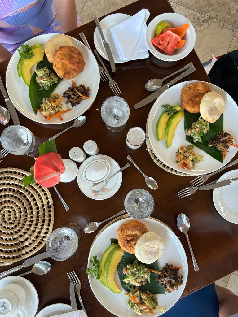 Breakfast at StolenTime Saint Lucia