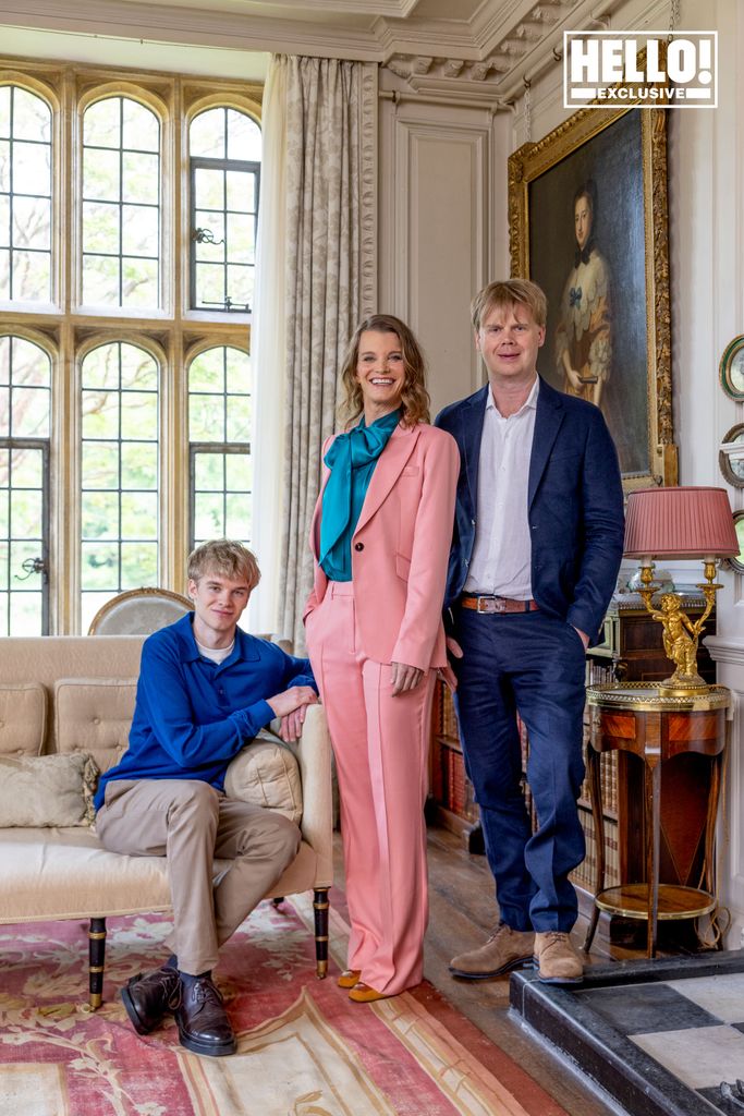 Inside Viscount and Viscountess Hinchingbrooke's stunning stately home ...