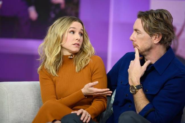Kristen Bell and Dax Shepard on the Today Show