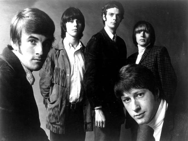 Jeff Beck with his band the yardbirds