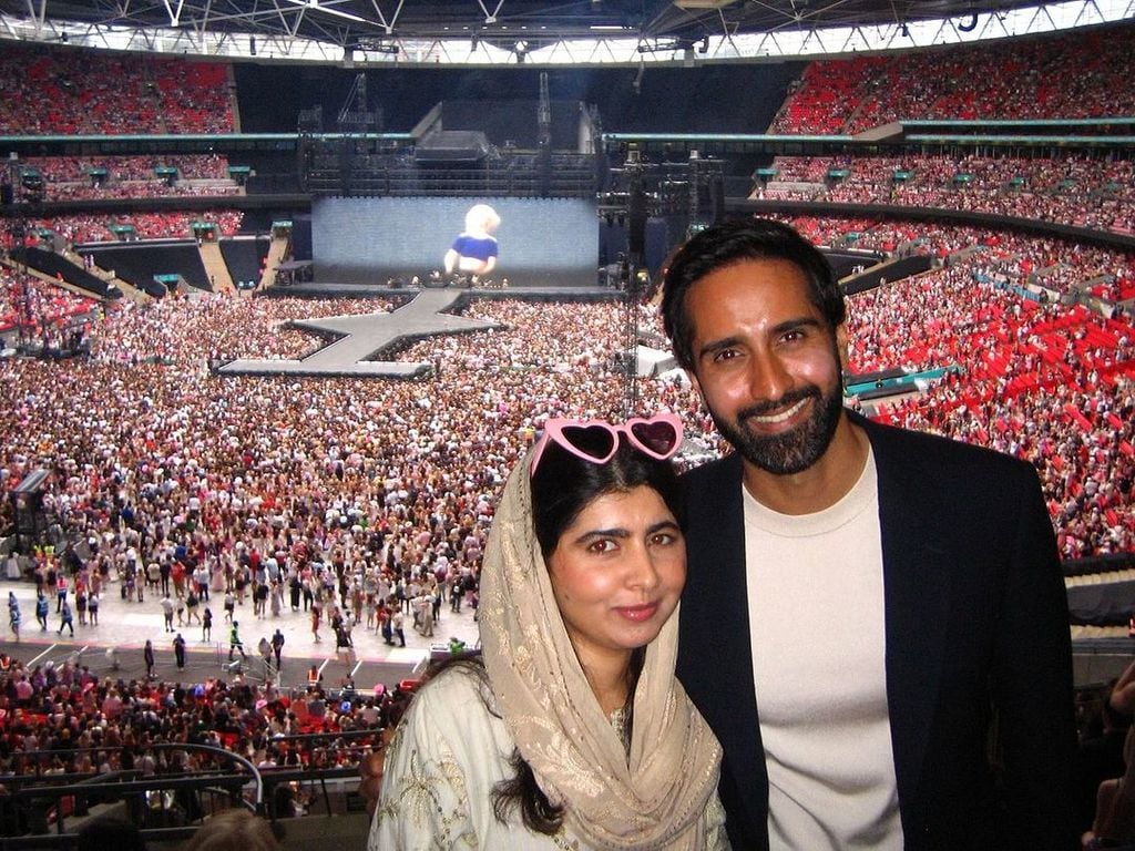 Malala Yousafzai at the Eras Tour