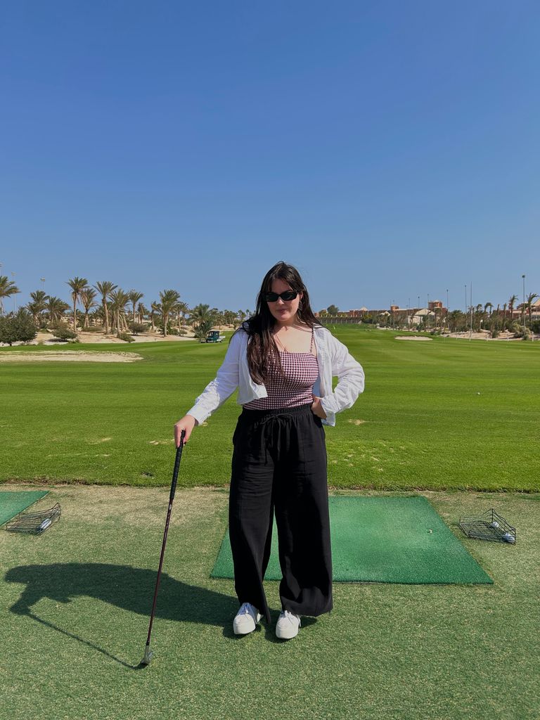 This 'city girl' took a swing at Soma Bay's Golf Academy and quickly became obsessed