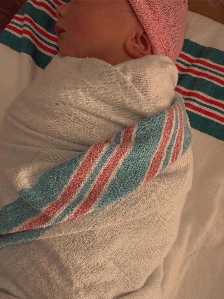 Karlie welcomes a new baby daughter