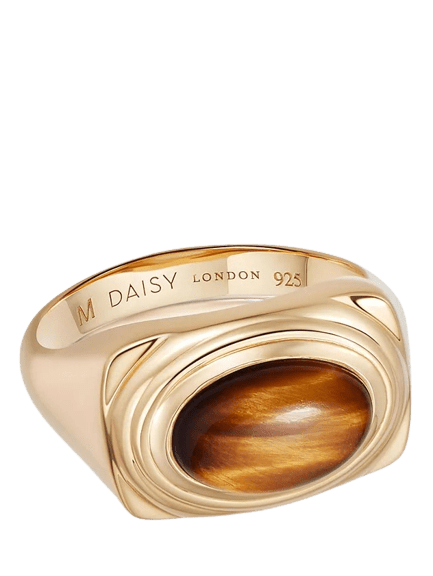 Tiger's Eye Cocktail Ring - Daisy London