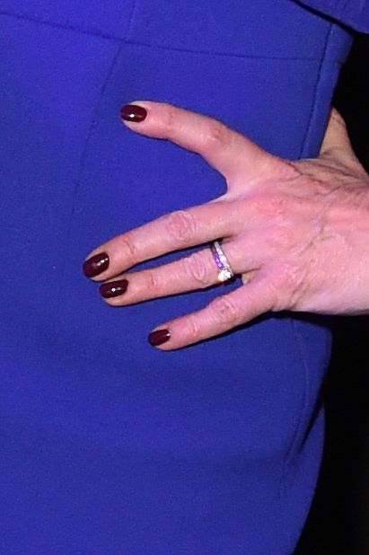 Ashley Jensen flashed her new engagement and wedding rings at the 2023 BAFTA Scotland Awards After Party