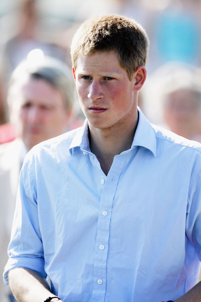 Prince Harry at Cirencester Park Polo Club