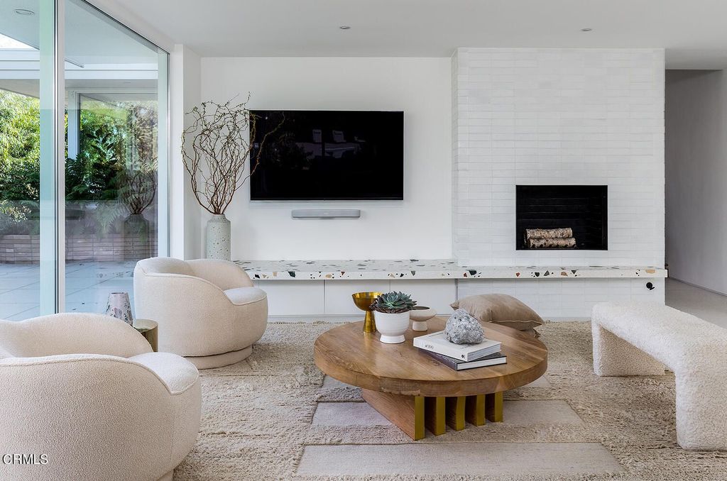Living area in Mandy Moore's $6 million home
