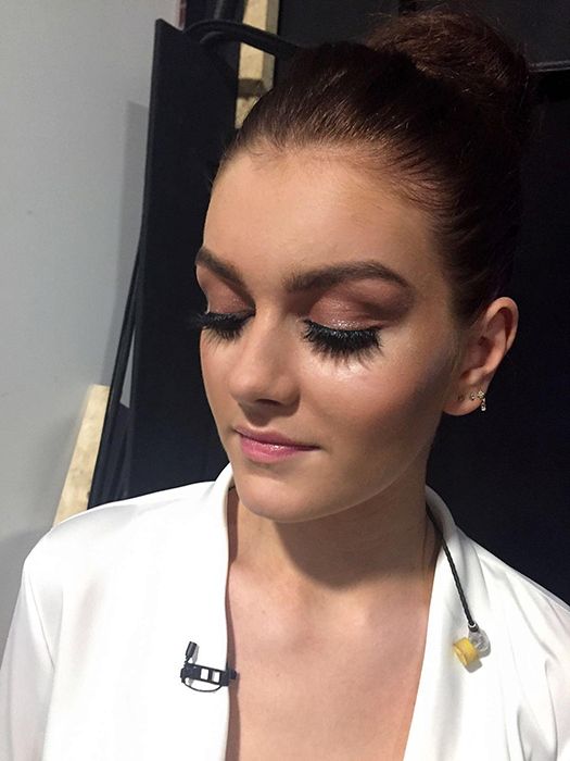holly tandy x factor make up