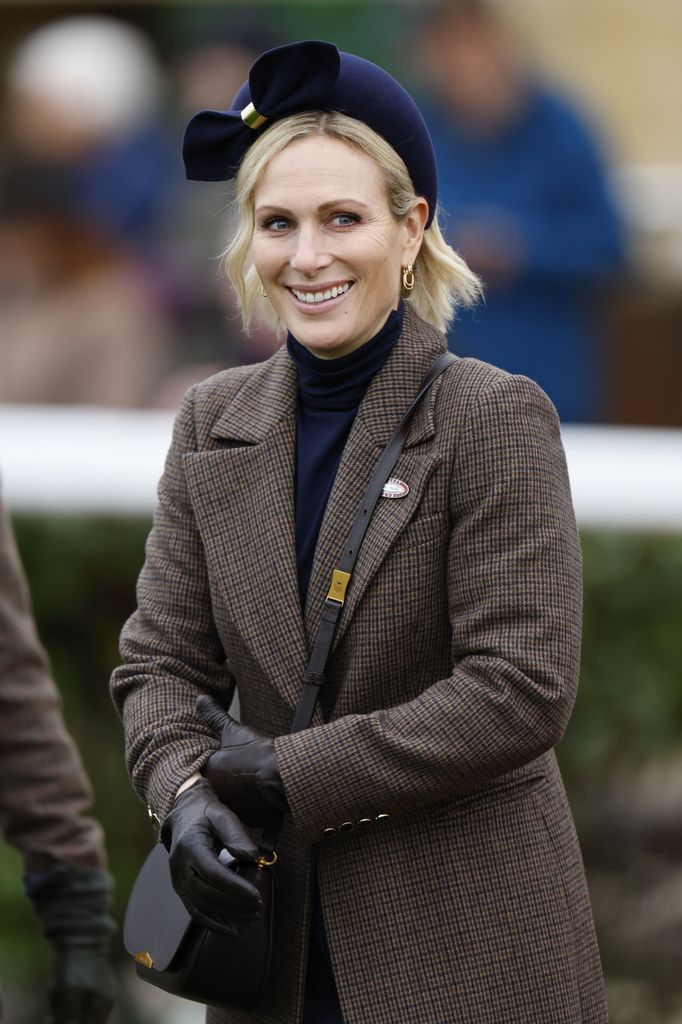 Zara Tindall showcased timeless style at Cheltenham on Friday