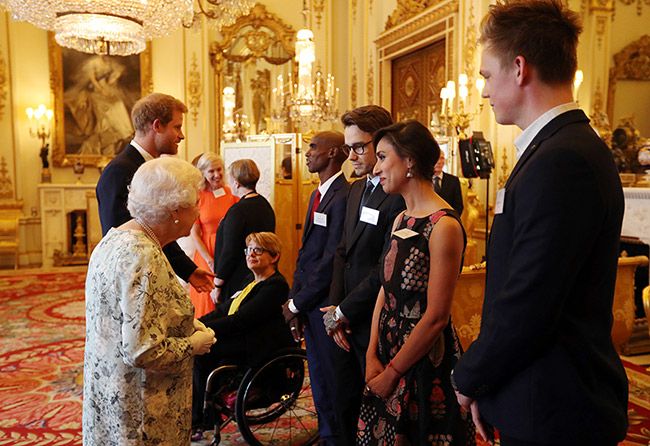 liam payne meets the queen