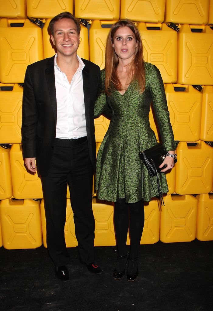 Princess Beatrice and her former boyfriend, Dave Clark, in New York in 2013