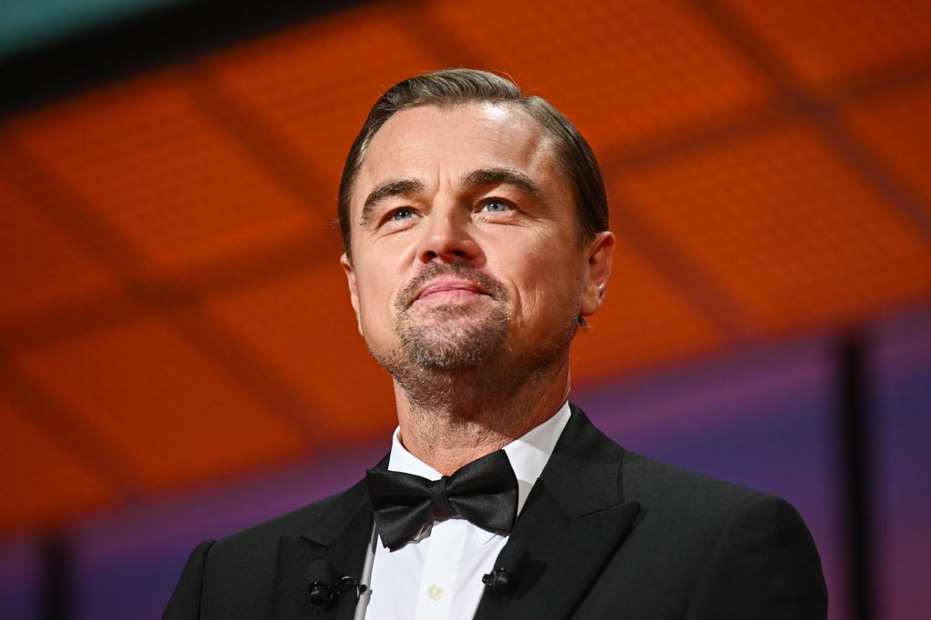 Leonardo DiCaprio during the opening ceremony at the 78th annual Cannes Film Festival at Grand Theatre Lumiere on May 13, 2025 in Cannes, France