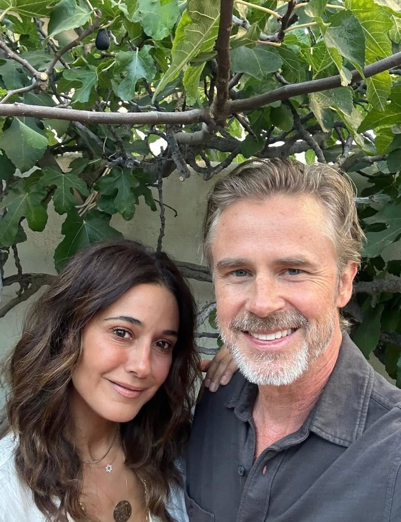 Emmanuelle Chriqui and boyfriend Sam Trammell
