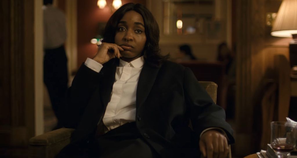Ayo Edebiri in a still from After The Hunt