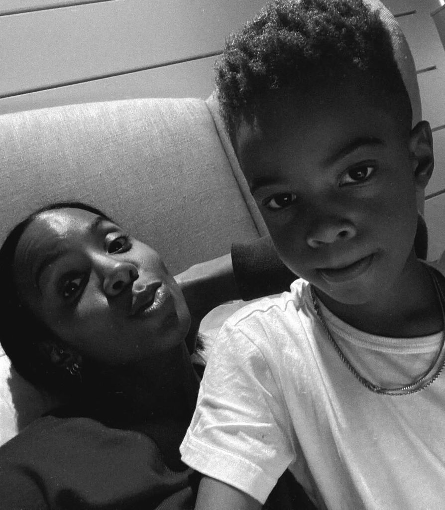 Photo shared by Kelly Rowland of her son Titan in his 11th birthday