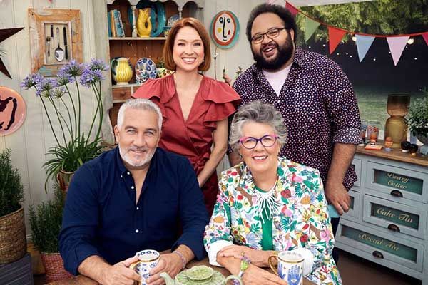 American baking show hosts