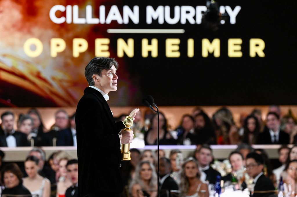 Cillian Murphy at the 81st Golden Globe Awards