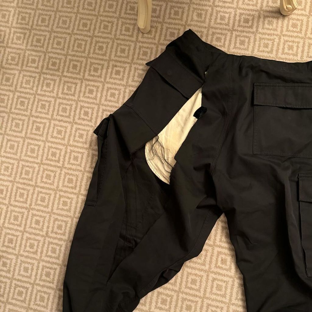 Josh Allen's split pants from March 2024