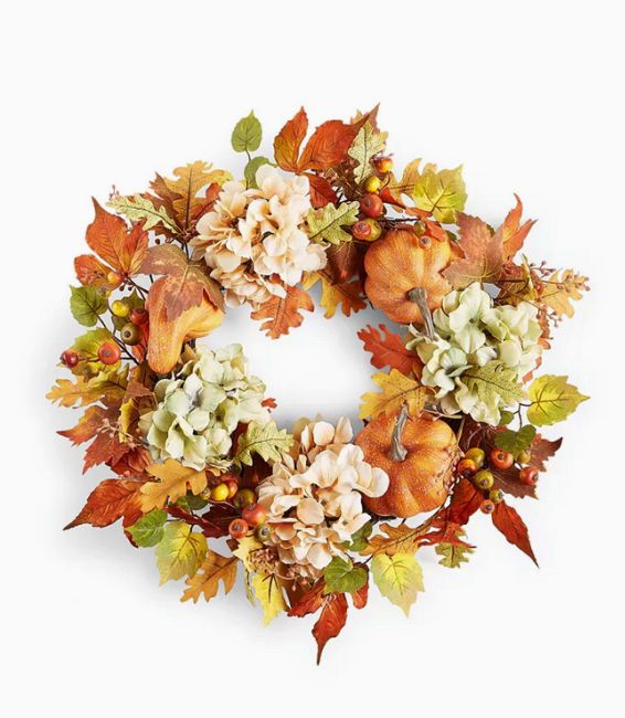 thanksgiving wreath decoration fall macys