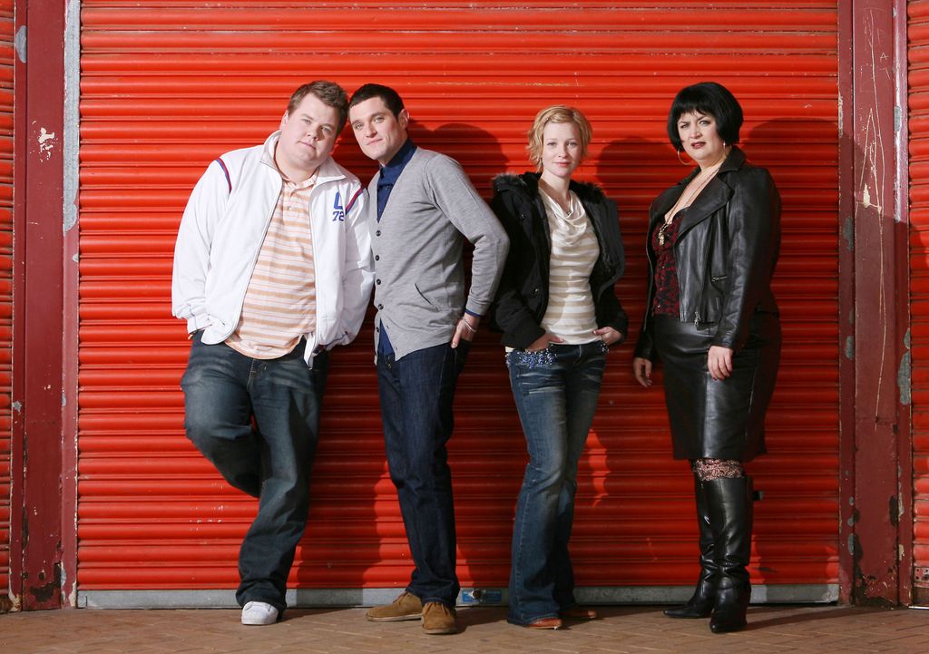 The Gavin and Stacey cast in 2007