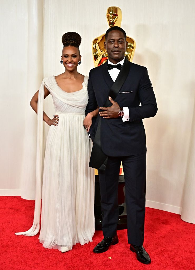  Sterling K. Brown and his wife actress Ryan Michelle Bathe attend the 96th Annual Academy Award